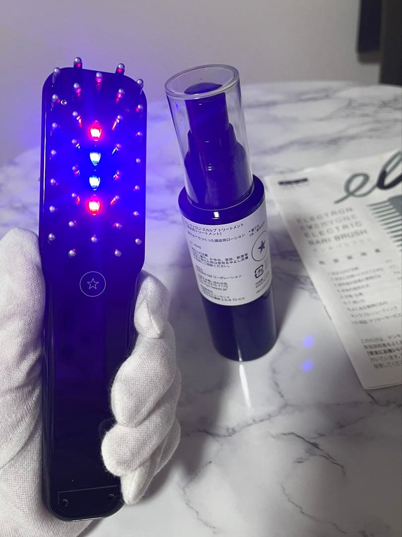 【美品】エレクトロン デンキバリブラシ 電気バリブラシ　正規品