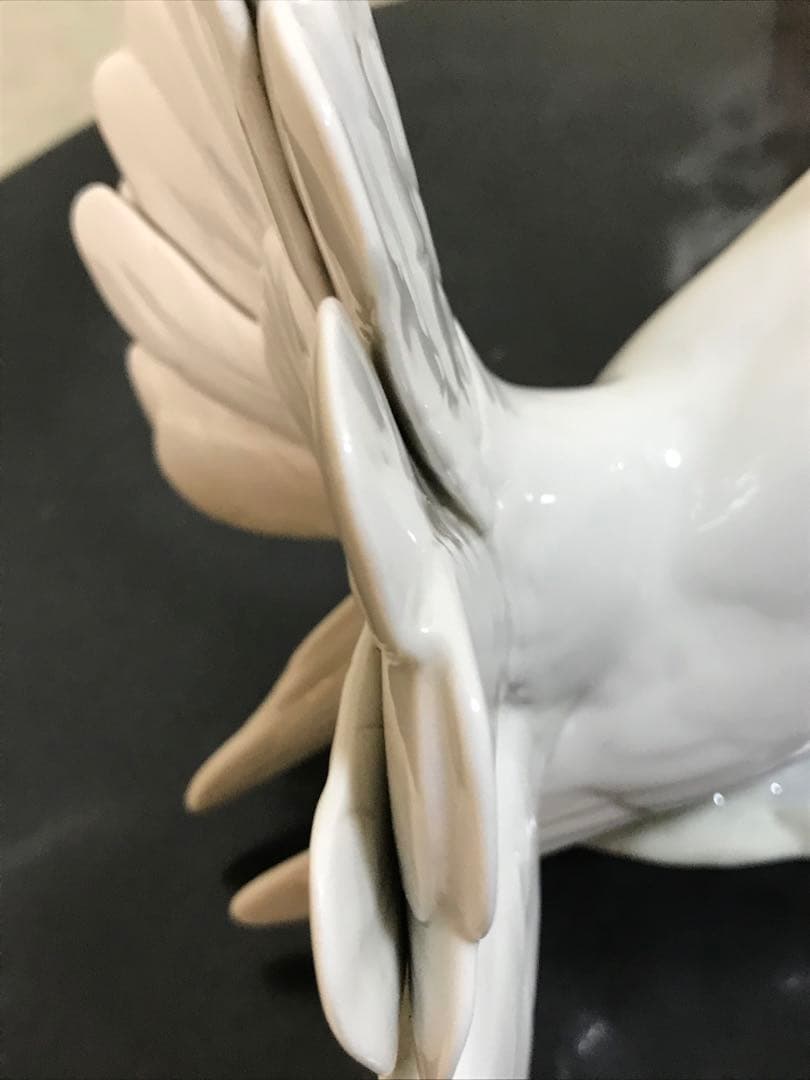 リヤドロ　鳩　ヴィンテージ 平和の象徴　白い鳩　希少　絶版