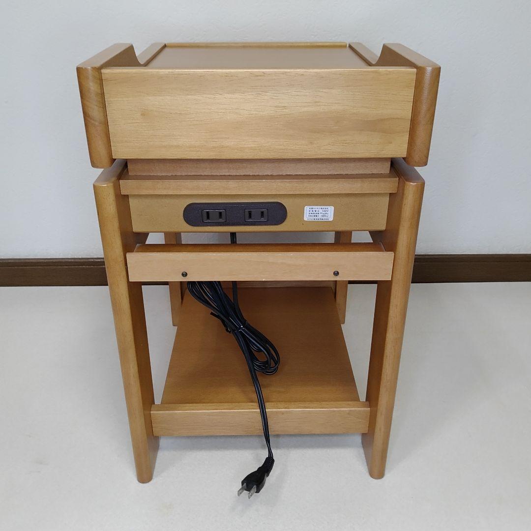 美品　Karimoku/カリモク　ナイトテーブル サイドテーブル　花台　電話台