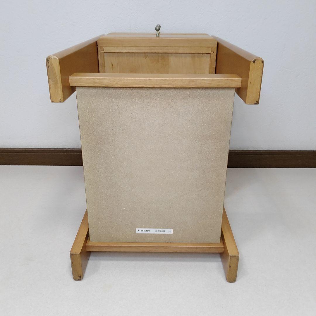 美品　Karimoku/カリモク　ナイトテーブル サイドテーブル　花台　電話台