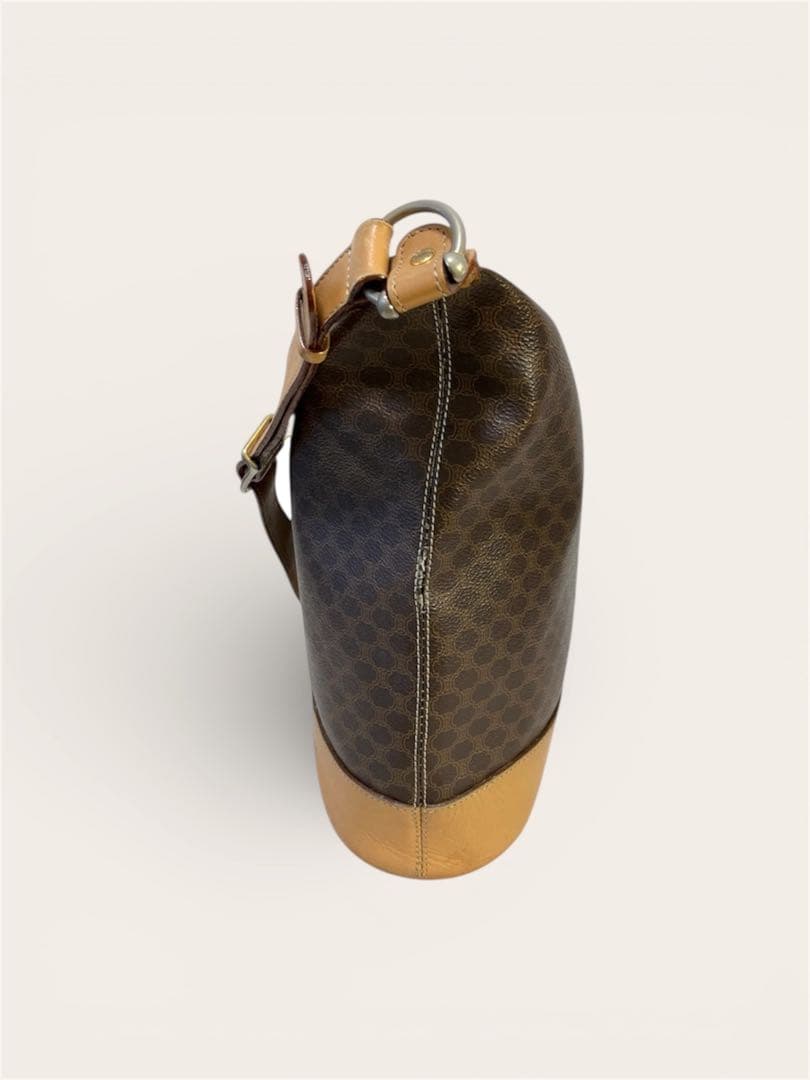 【人気】CELINE セリーヌ マカダム柄 ヴィンテージ ショルダーバッグ