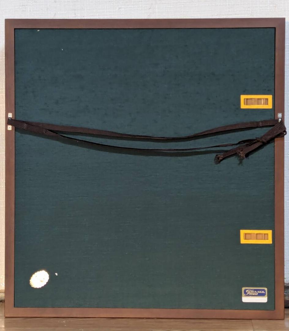 【真作】書　色紙　優雅な和歌かな書　煌めく装飾と書の調べ　和歌の余情　Y88