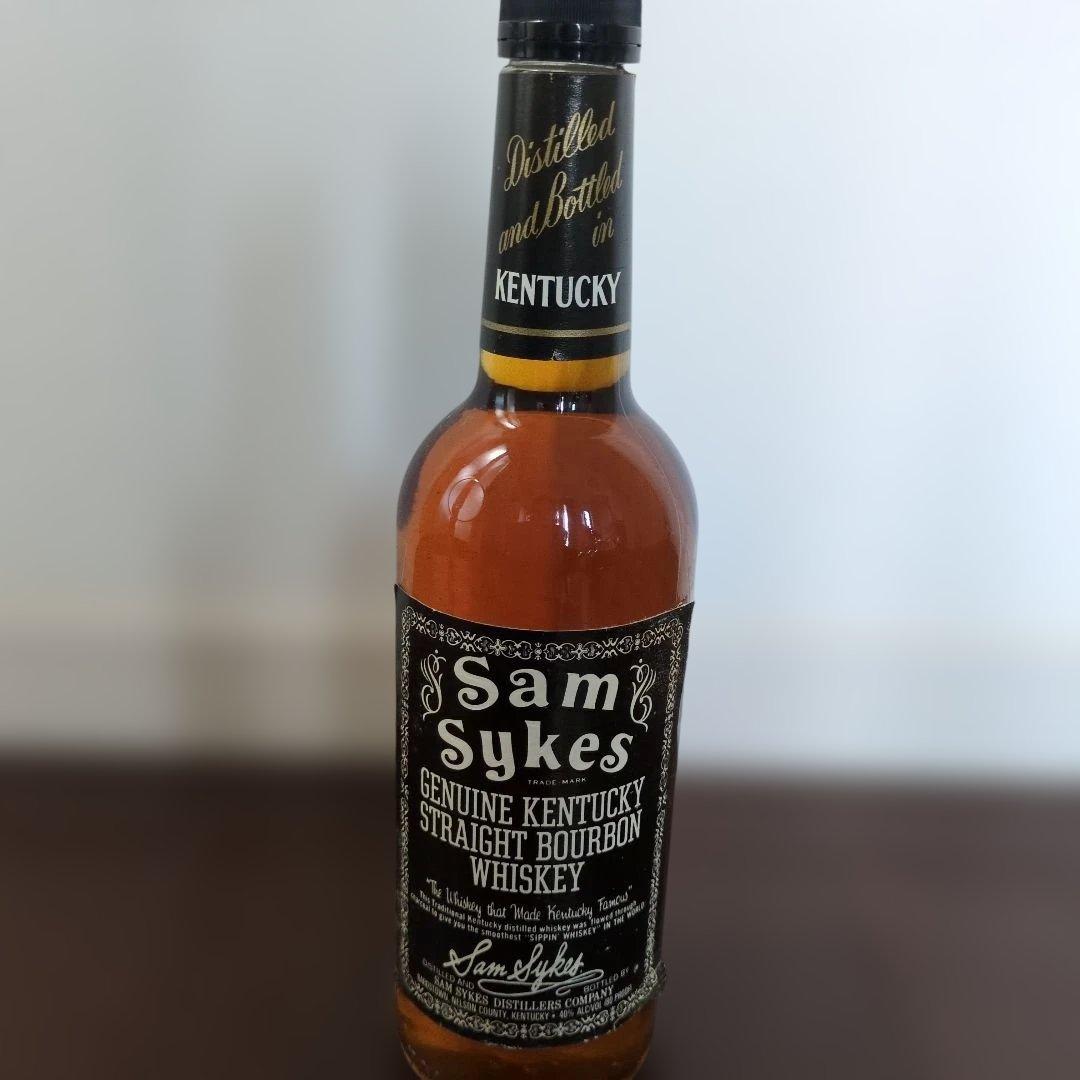ウイスキー Sam Sykes Genuine Kentucky Straight