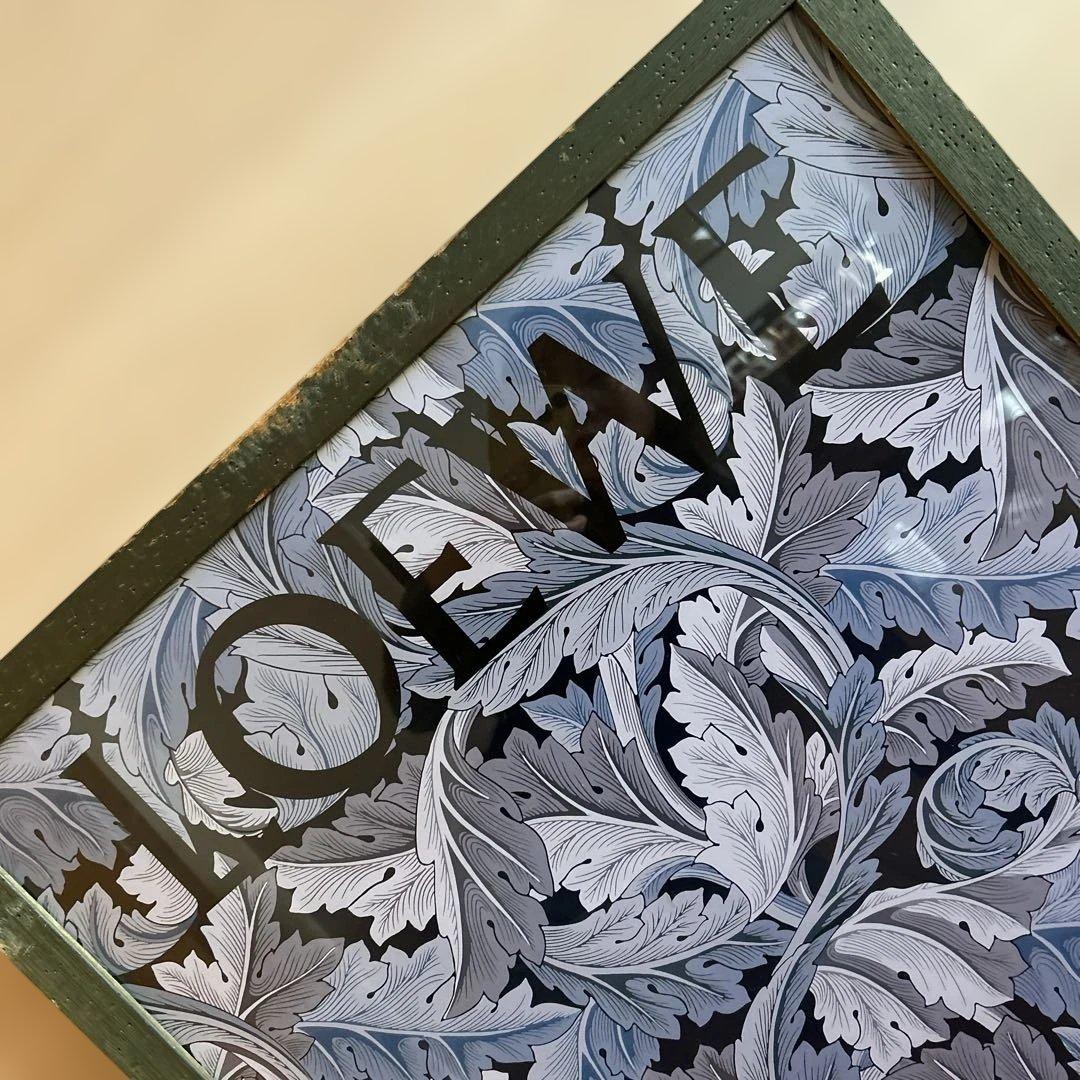 LOEWEロエベウィリアムモリスフローラルポスターフレーム