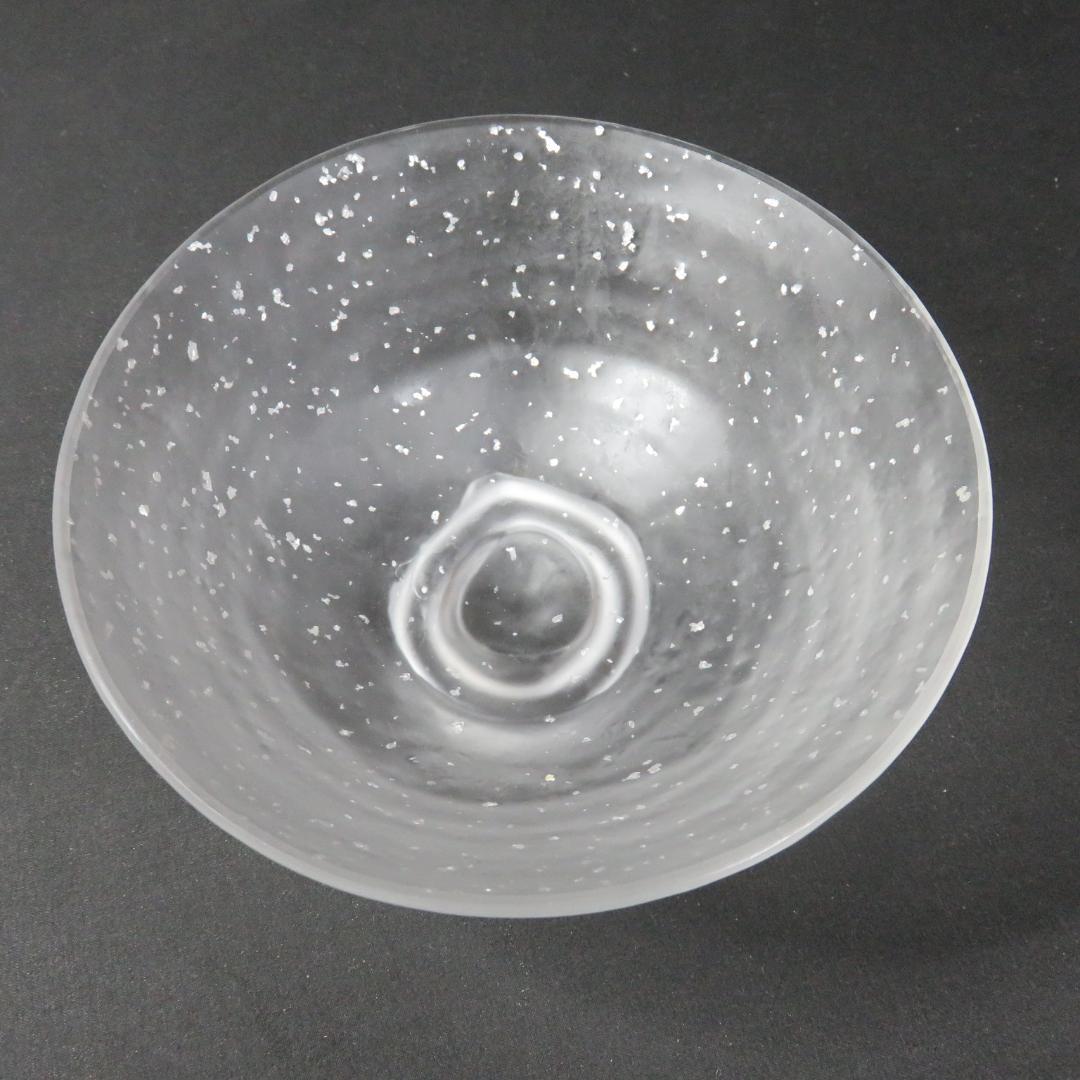 茶碗 ガラス 夏 抹茶碗 茶器 茶道具 木箱 共箱 涼しげ 茶会