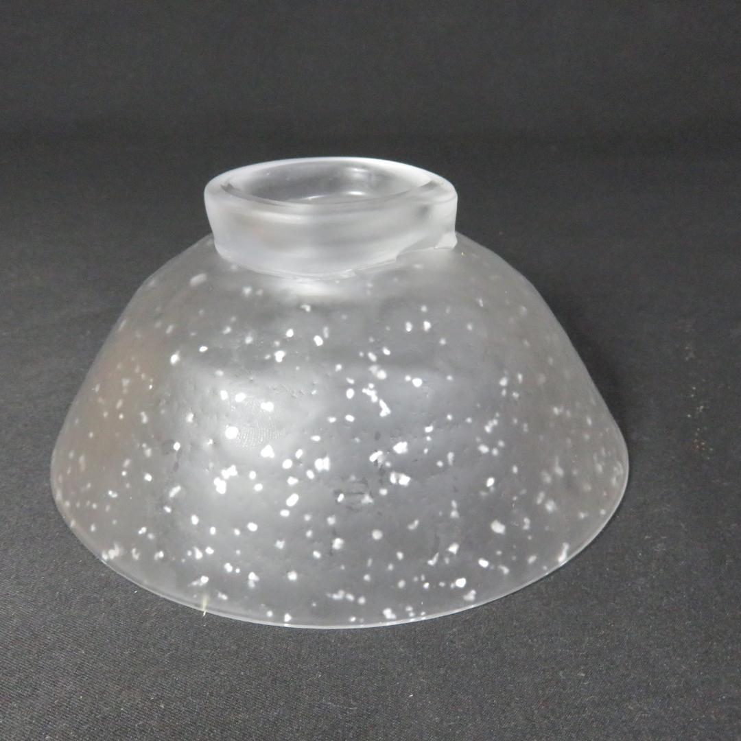 茶碗 ガラス 夏 抹茶碗 茶器 茶道具 木箱 共箱 涼しげ 茶会