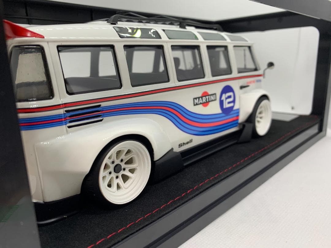 ミニカー 1/18 Widebody VW Bus JPS RWB