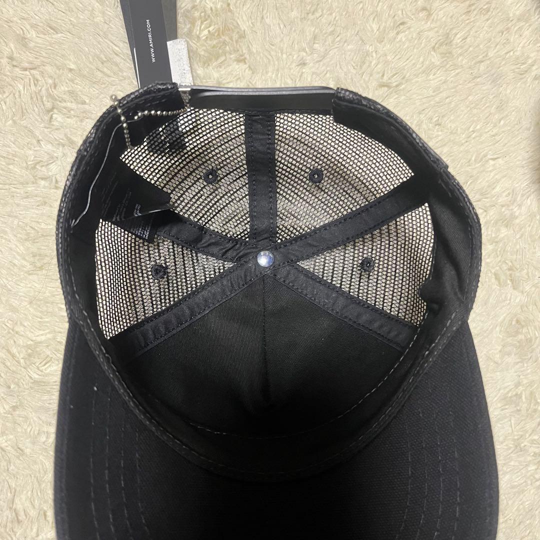 新品未使用 AMIRI メッシュ キャップ 確実正規品