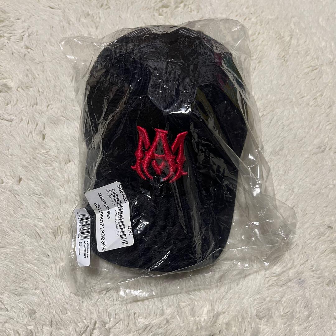 新品未使用 AMIRI メッシュ キャップ 確実正規品