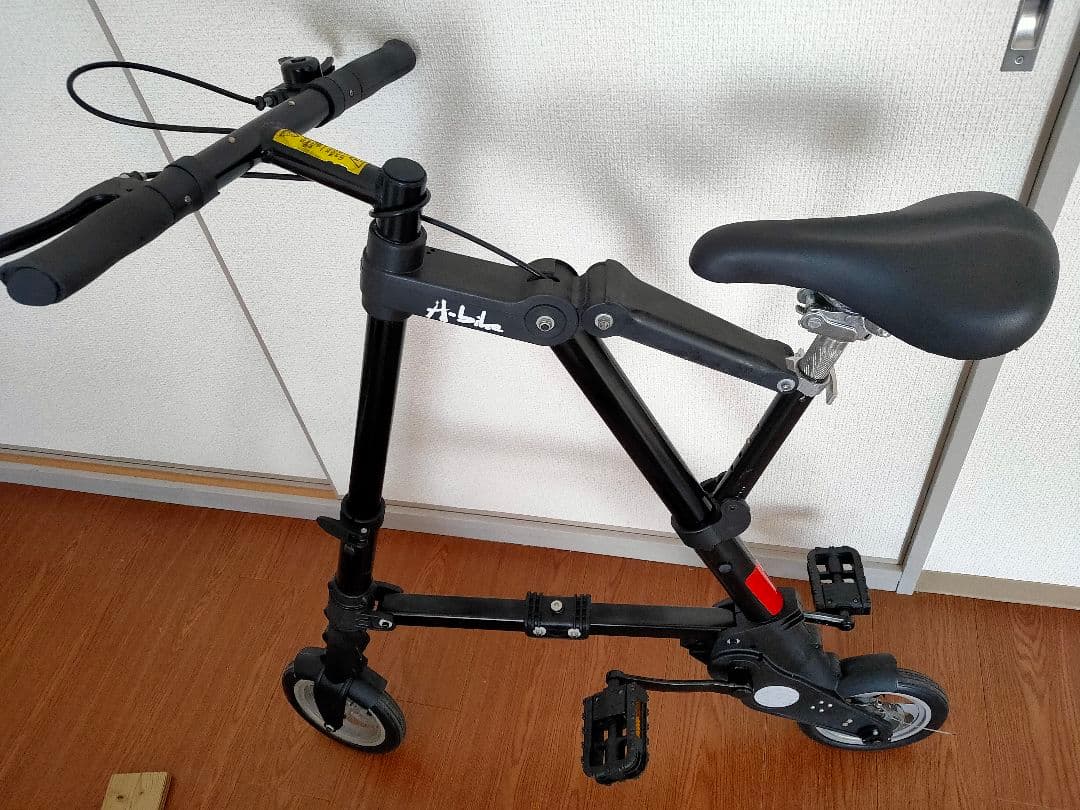 折りたたみ自転車 A型　A-bike 10インチ　ブラック