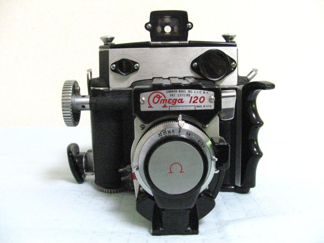 美品★ΩOmega120カメラオミクロンf:3.5/90mm1-1/400秒