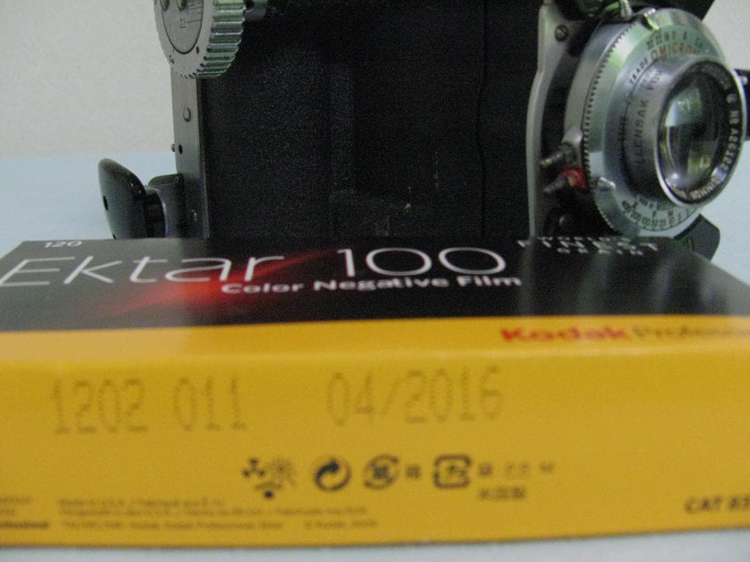 美品★ΩOmega120カメラオミクロンf:3.5/90mm1-1/400秒