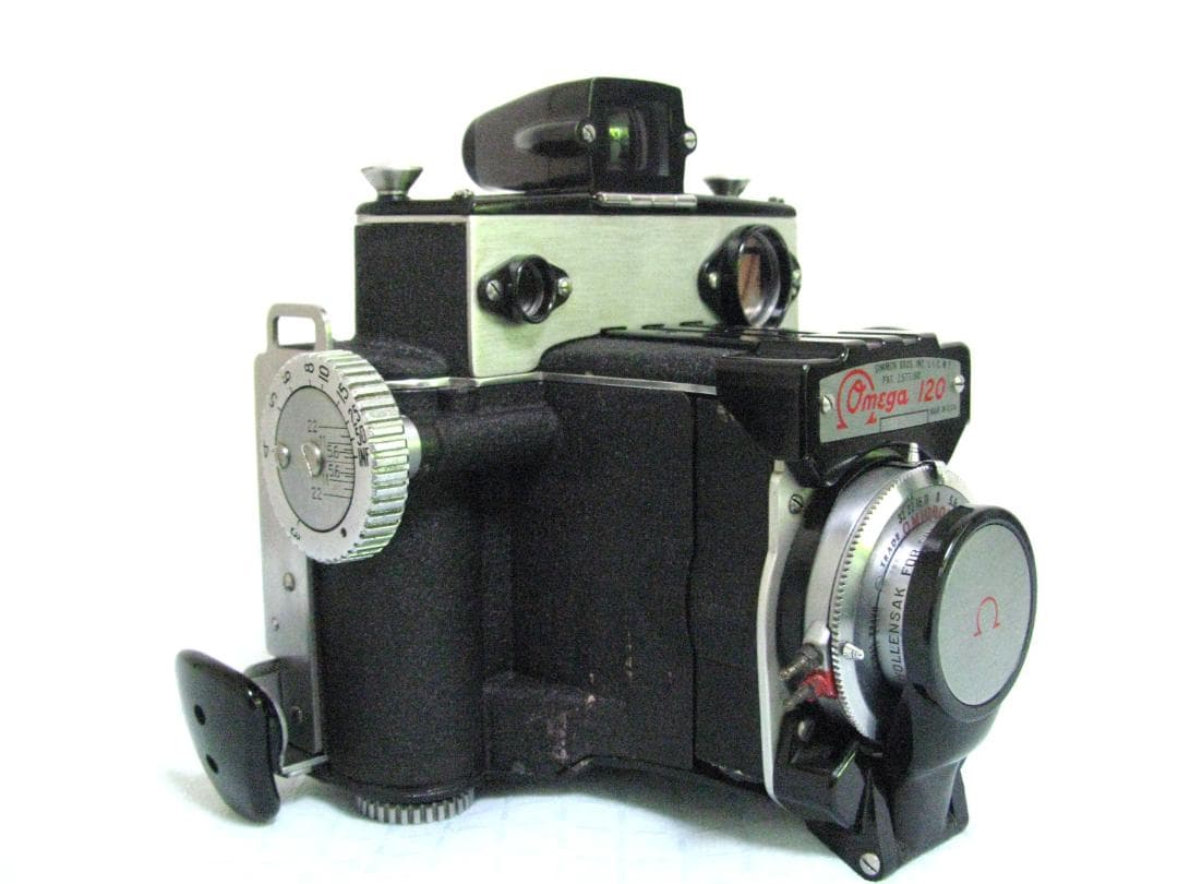 美品★ΩOmega120カメラオミクロンf:3.5/90mm1-1/400秒