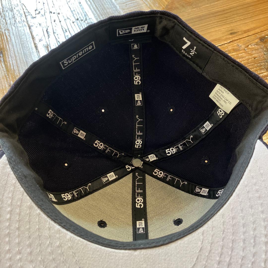 Supreme S Logo New Eraネイビー　7 1/2