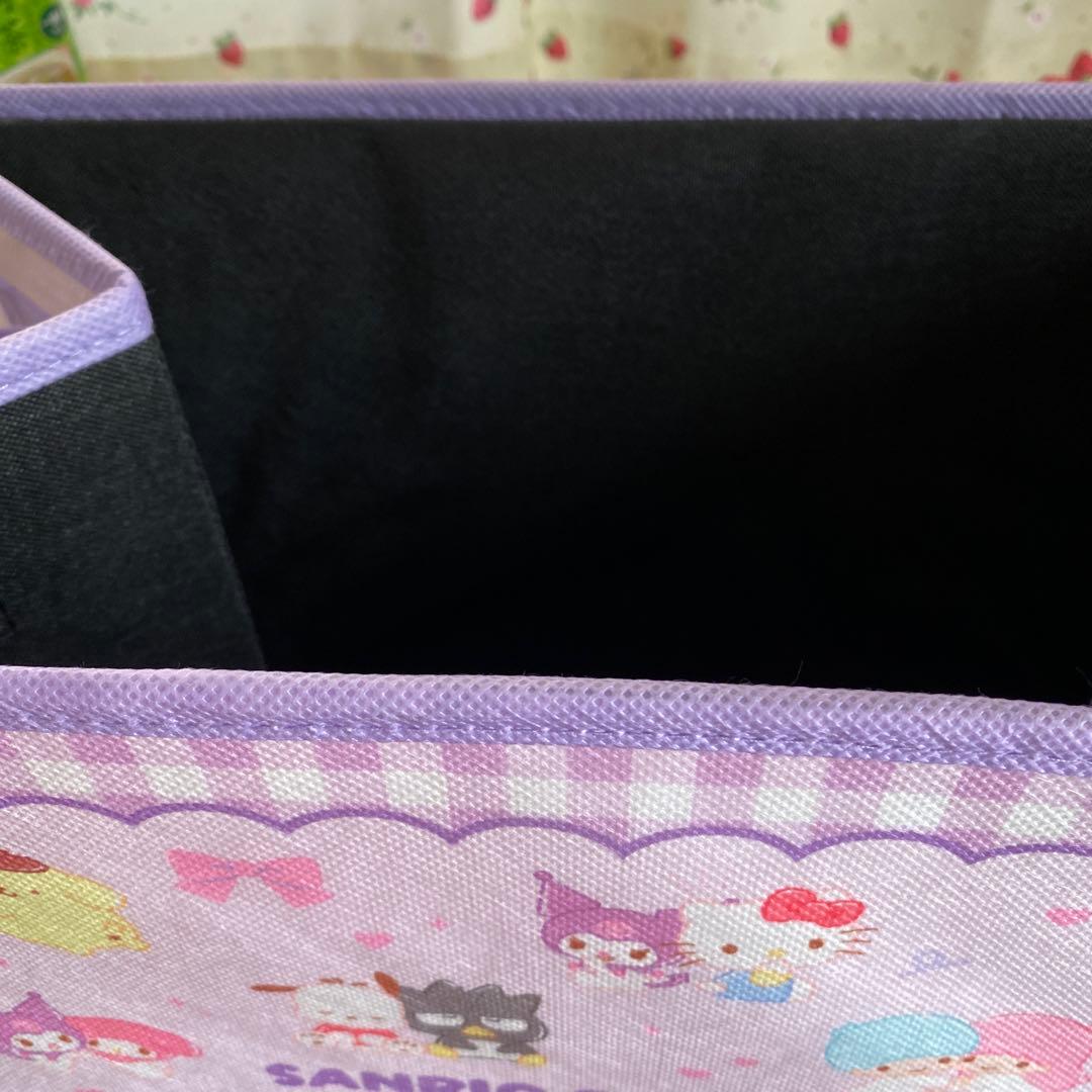 5点目100円♡新作♡新品♡サンリオキャラクターズ♡収納ボックス