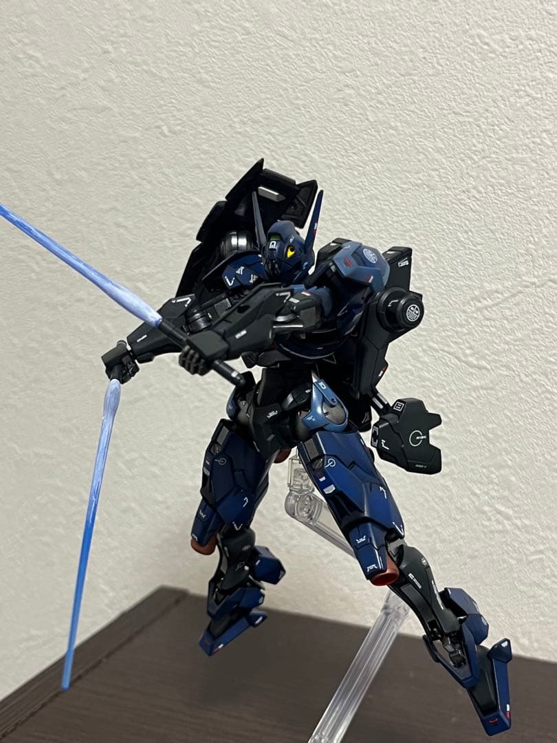 HG 1/144 ガンダムルブリス　全塗装改造品　水星の魔女ガンプラ