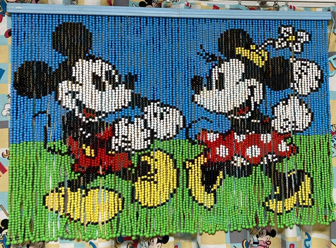 たまのれん　ミッキー　ミニー　レトロ　ディズニー　3月17日まで価格