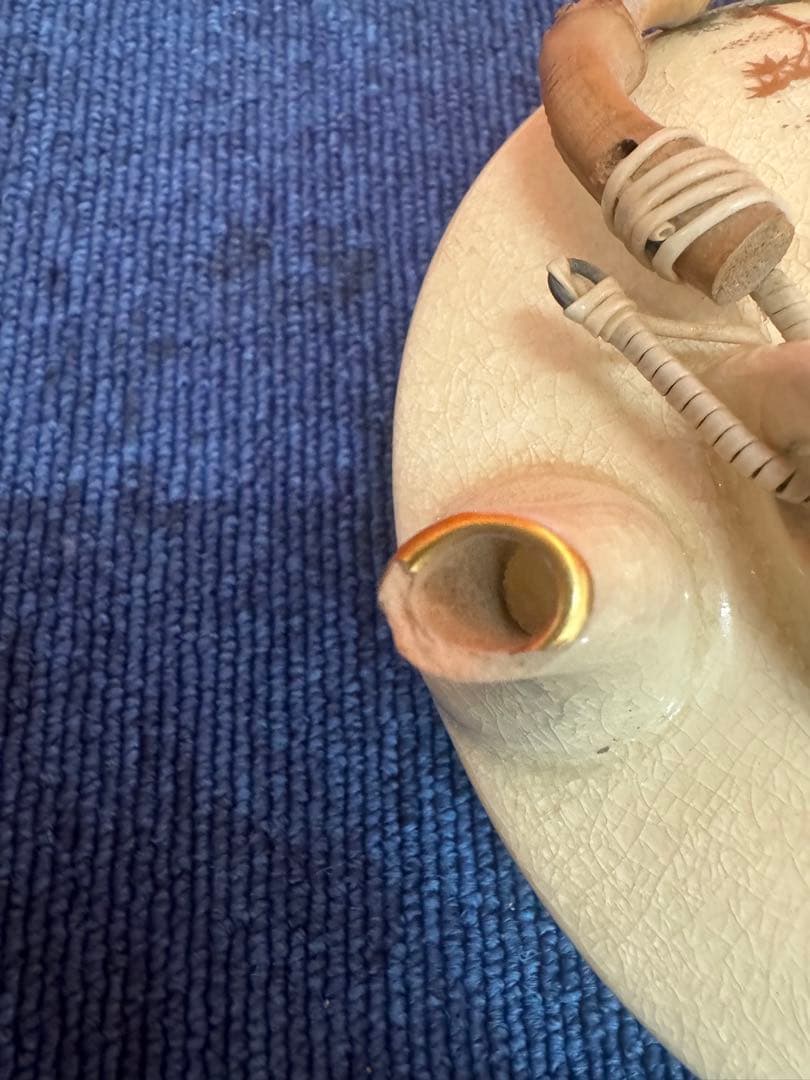 1977  薩摩焼　茶器セット　急須1客　湯呑3客