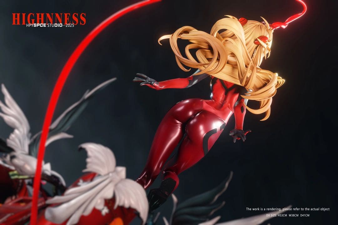 式波・アスカ・ラングレー　フィギュア　エヴァンゲリオン　ガレージキット