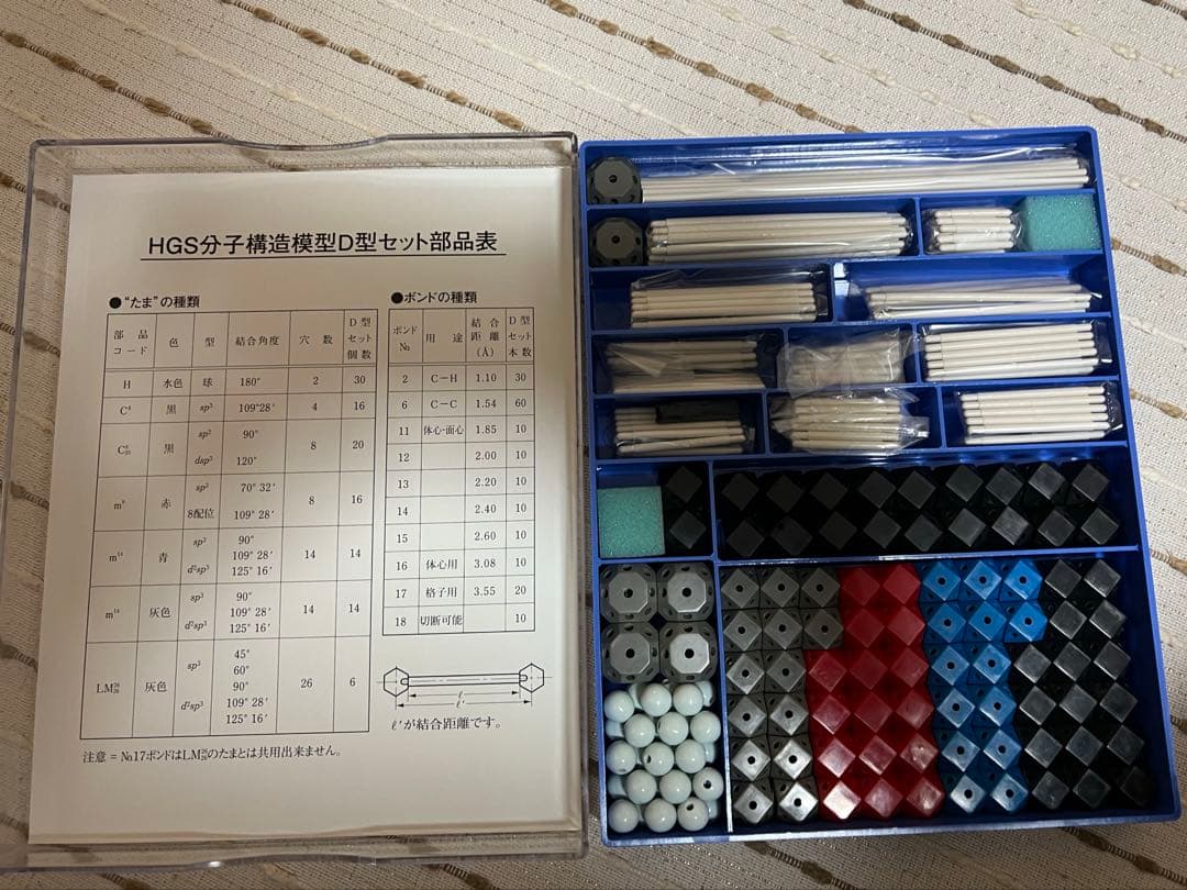 HGS 分子構造模型 D 無機化学用セット