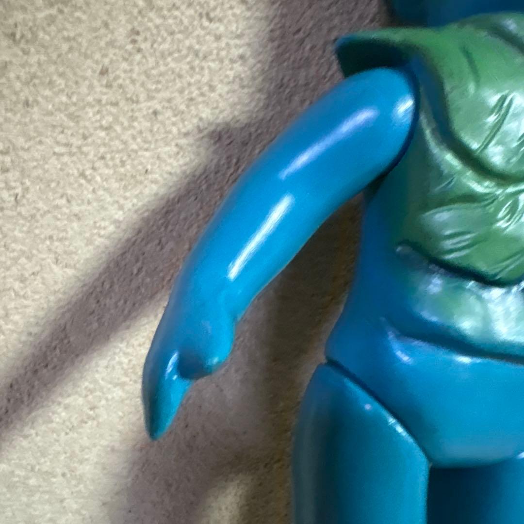 旧バンダイ 仮面ライダー 怪人 ソフビ サボテグロン 当時もの