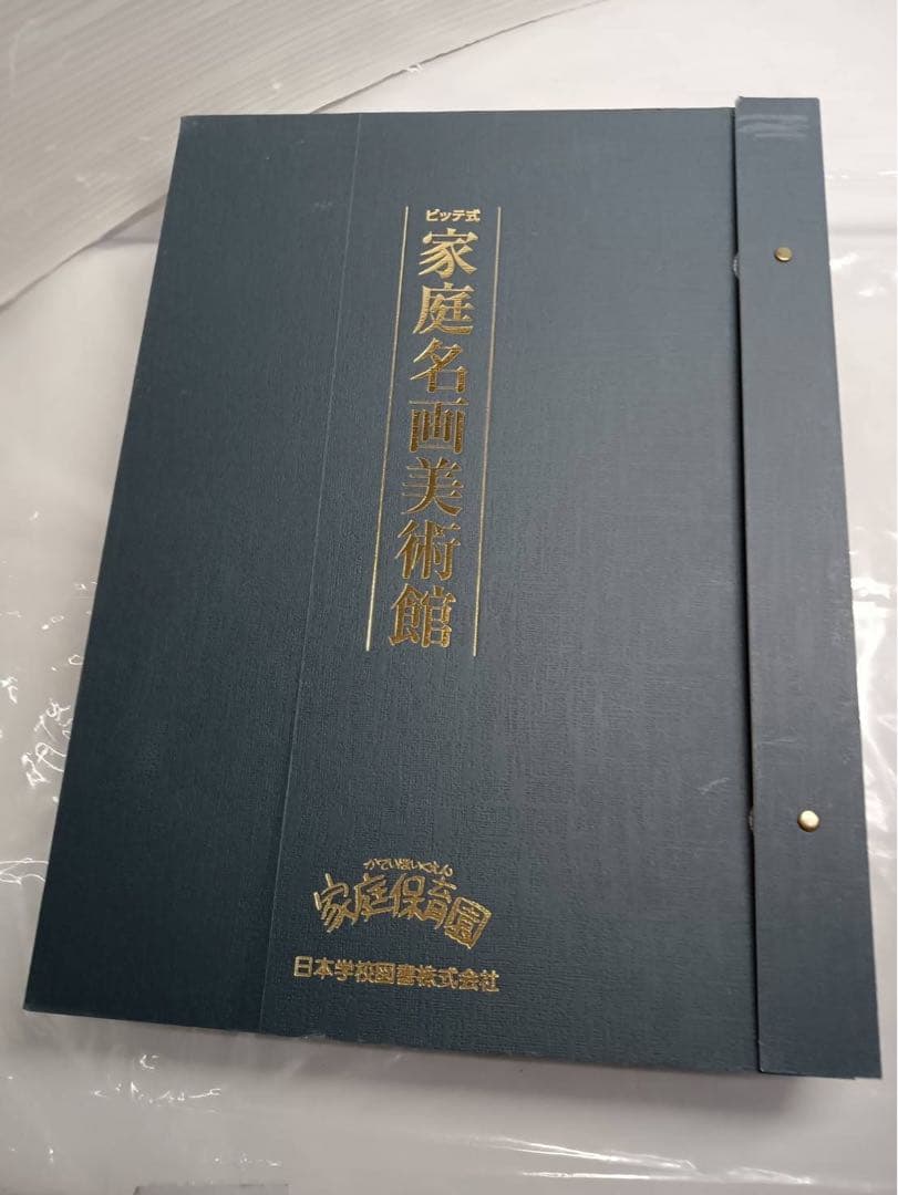 ビッテ式 家庭名画美術館　額付　74枚　日本画　西洋画　絵　きせかえ絵画　説明書