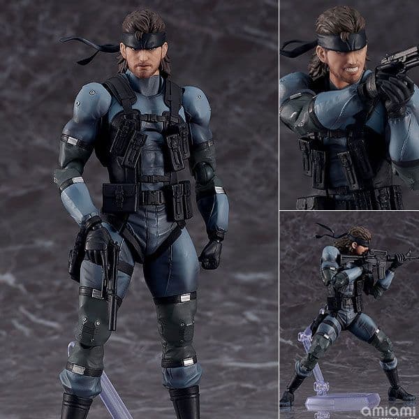figma メタルギアソリッド2 ソリッド・スネークMGS2 ver.