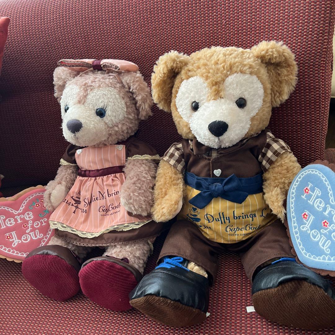 ダッフィー、シェリーメイ　コスチューム付