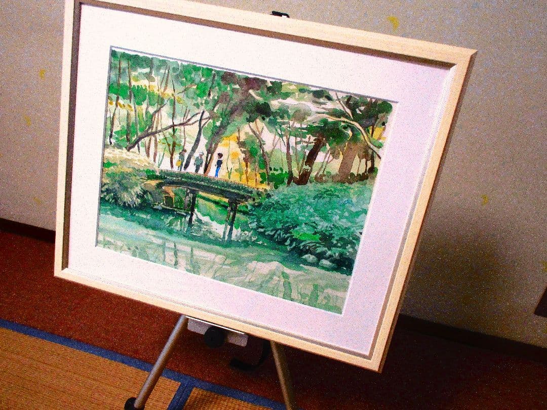 六義園(額縁付き)