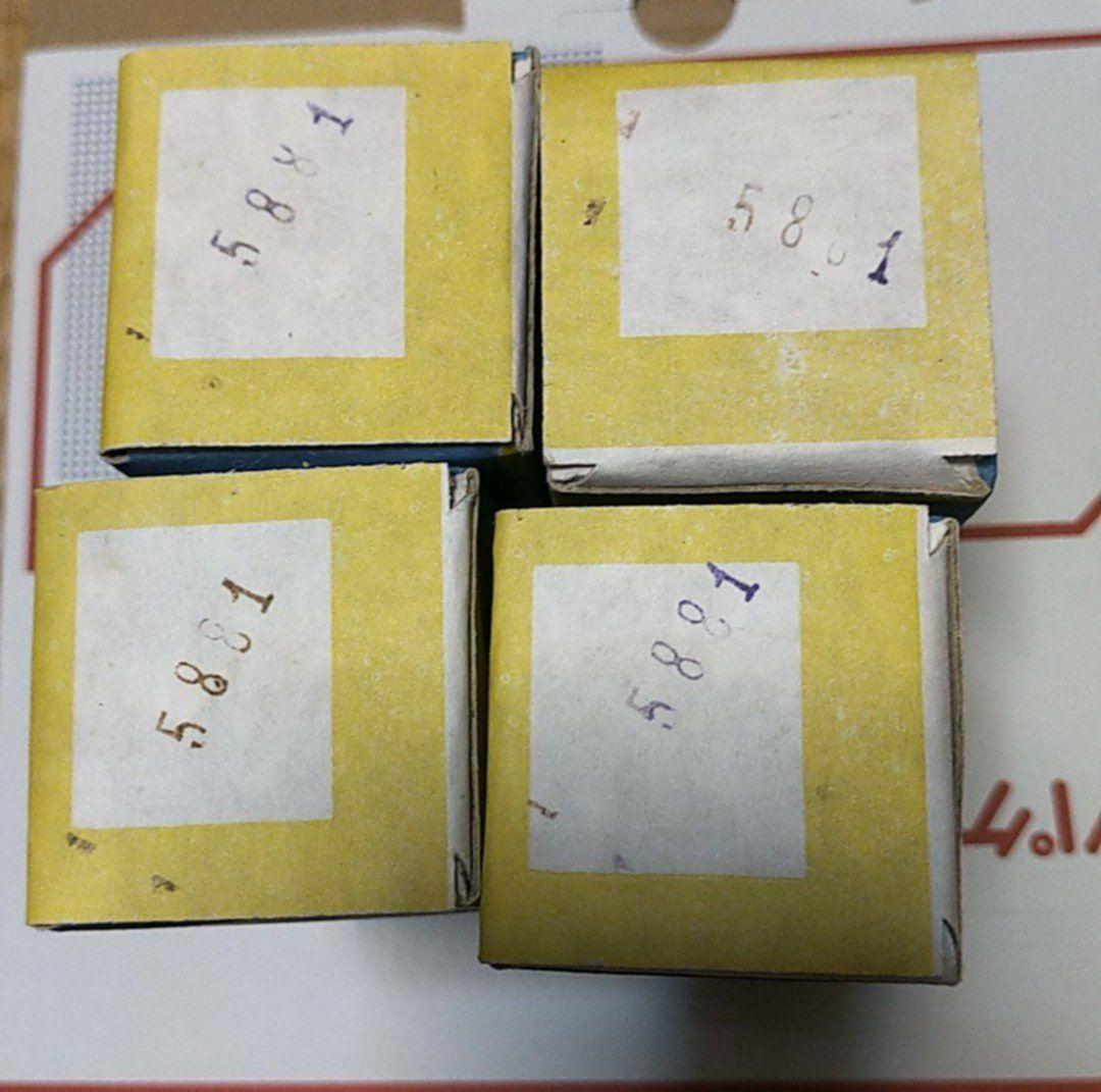 真空管 5881/6L6WGC　出力管　Sovtek製品 4本 [未使用]