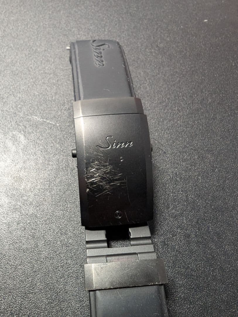 Sinn シリコンベルト（バックル、バネ棒付き）