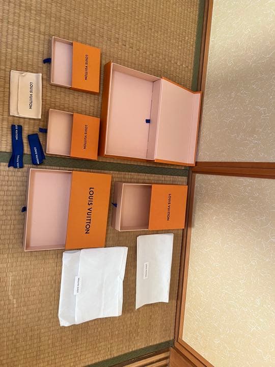 ルイヴィトン、ショップ袋&箱