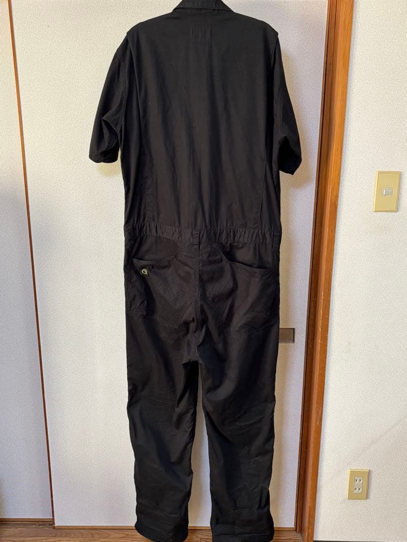 GVLS2025SS ジャンプスーツ　BLACK サイズL