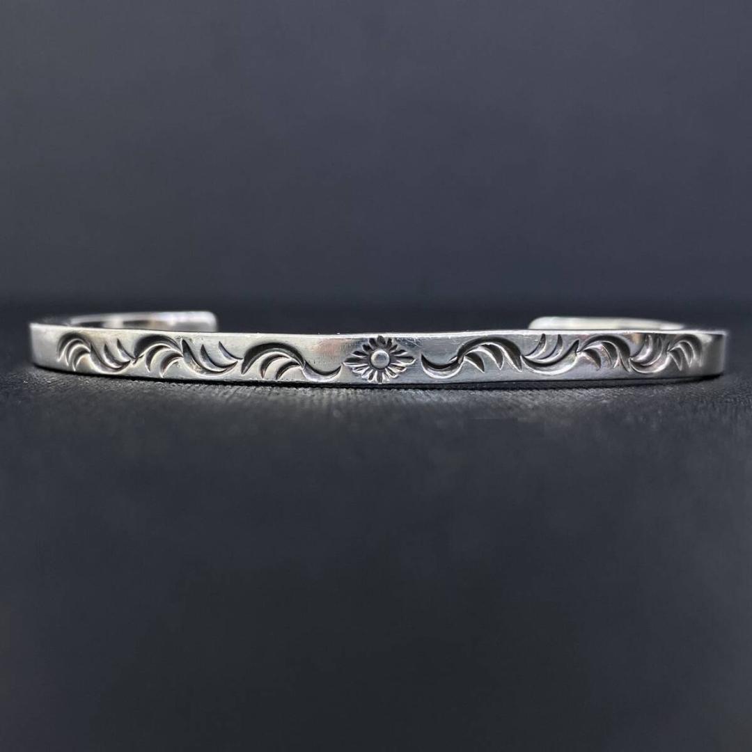 ARIZONA FREEDOM B-7a シルバー925 太陽神 唐草 バングル