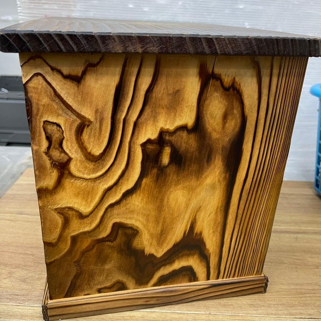 木製3段引き出しチェスト