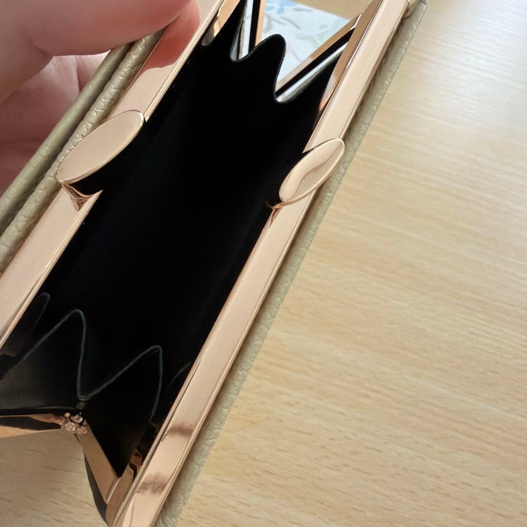 皇居 がま口 ゴールド　新品未使用