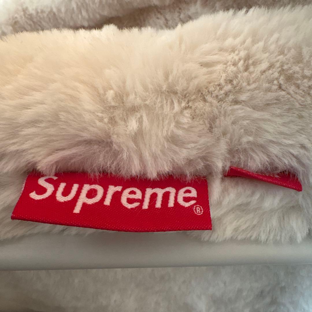 Supreme®︎ Faux Fur Lined Zip Up Hoodie L