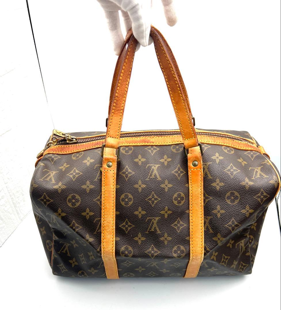 LOUIS VUITTON ルイヴィトン モノグラム サックスプール35 ハンド