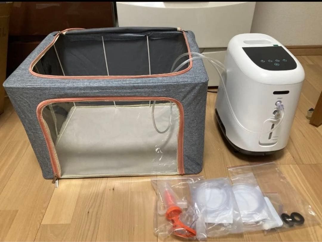 酸素発生器ny430 ペット用酸素室　４時間のみ使用