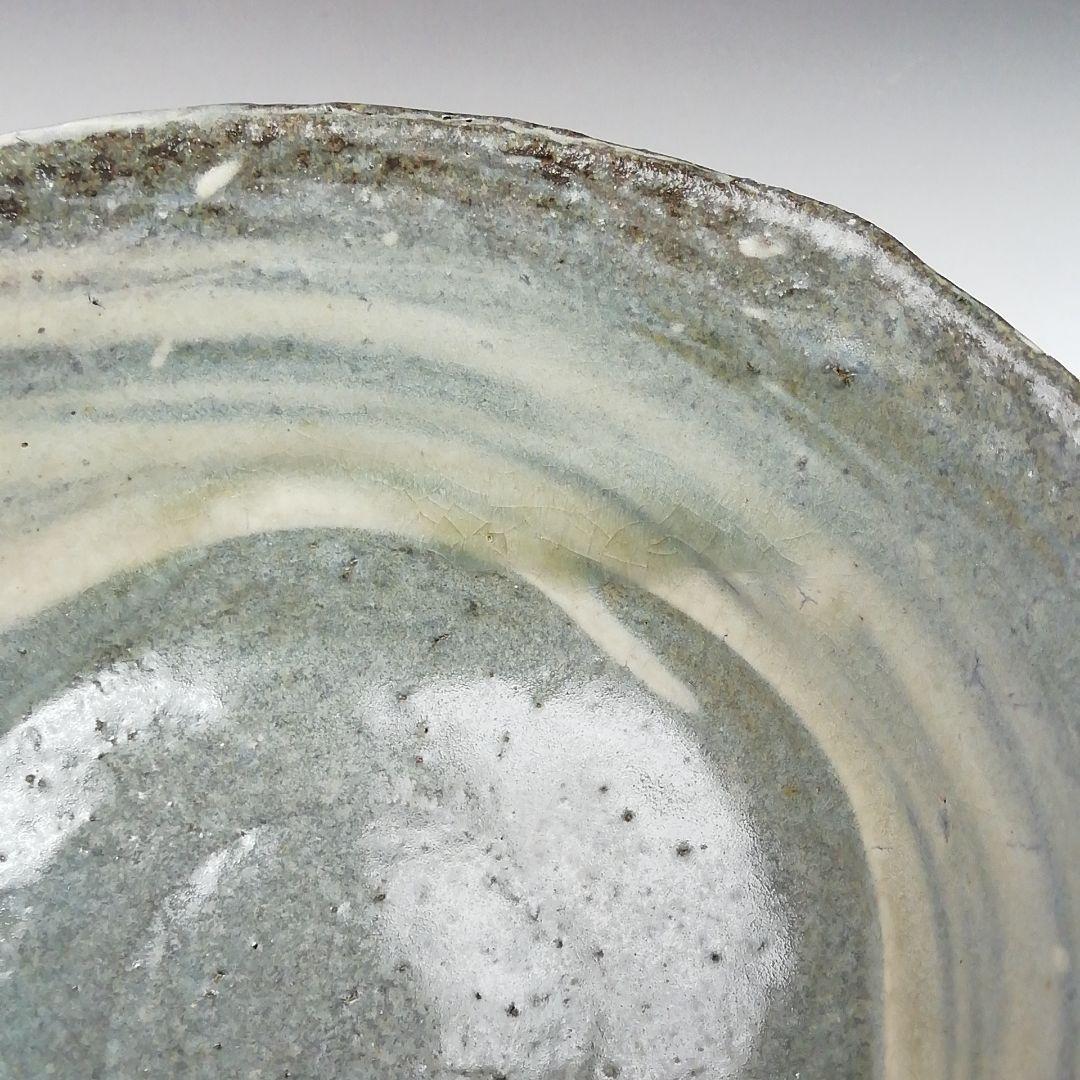 Ｔ５１１　茶碗　『倉敷酒津焼』『兜山窯　岡本孝明 造』　共箱　抹茶碗　茶道具