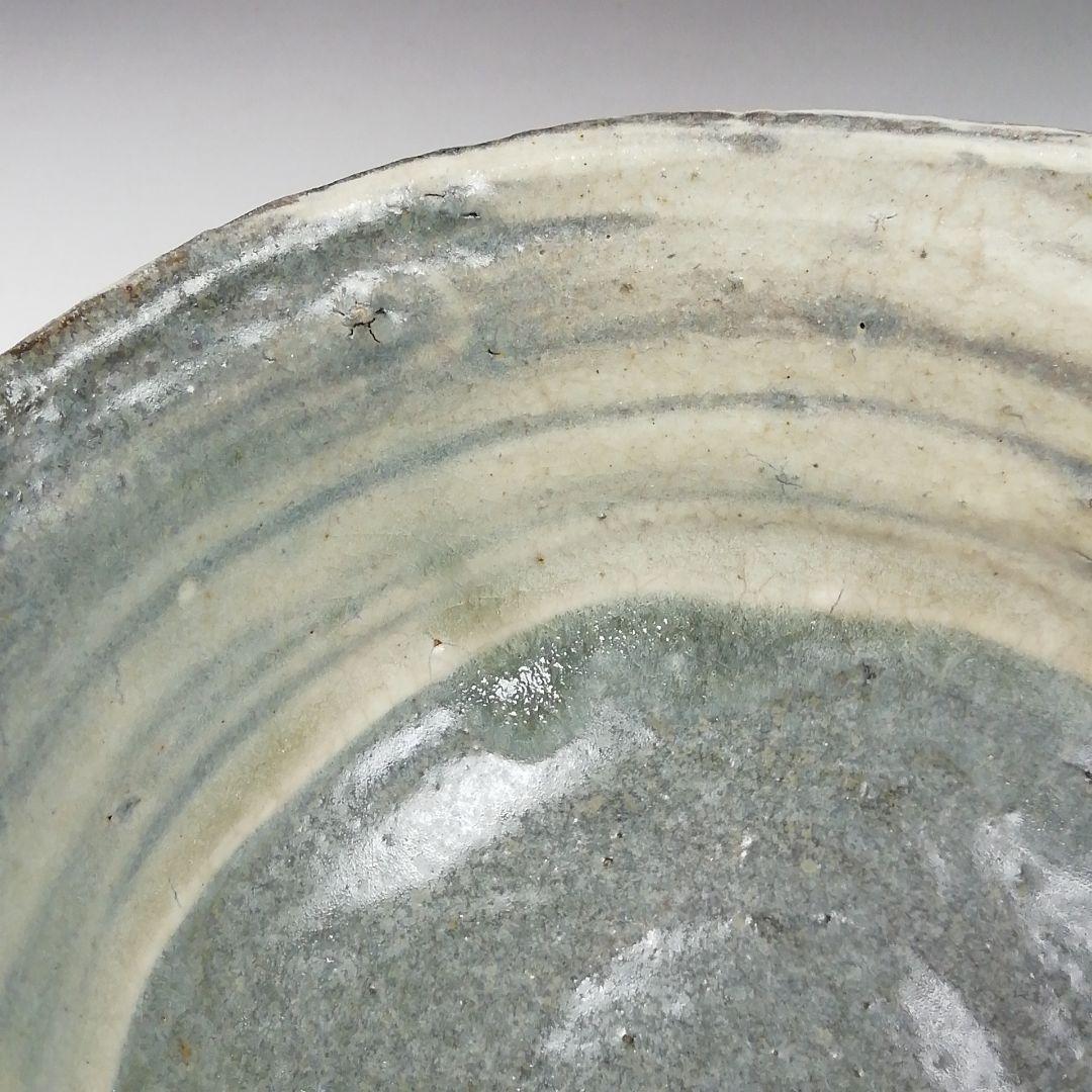 Ｔ５１１　茶碗　『倉敷酒津焼』『兜山窯　岡本孝明 造』　共箱　抹茶碗　茶道具