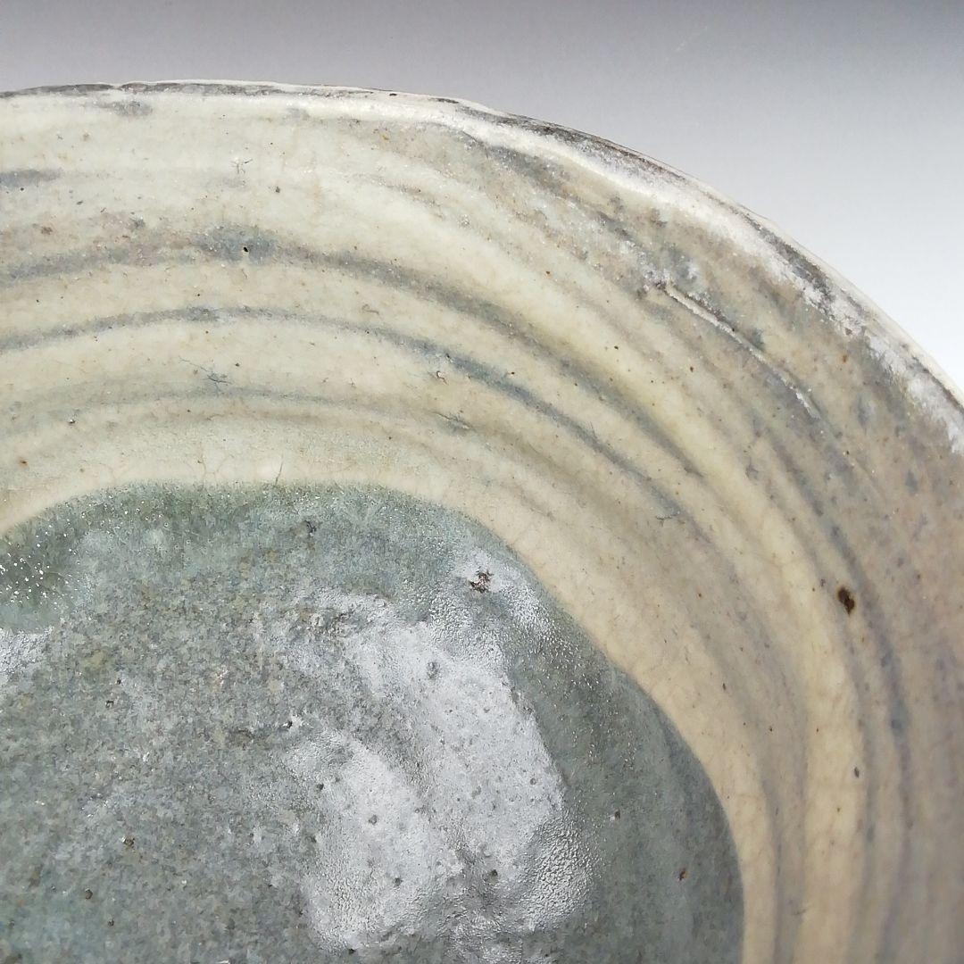 Ｔ５１１　茶碗　『倉敷酒津焼』『兜山窯　岡本孝明 造』　共箱　抹茶碗　茶道具