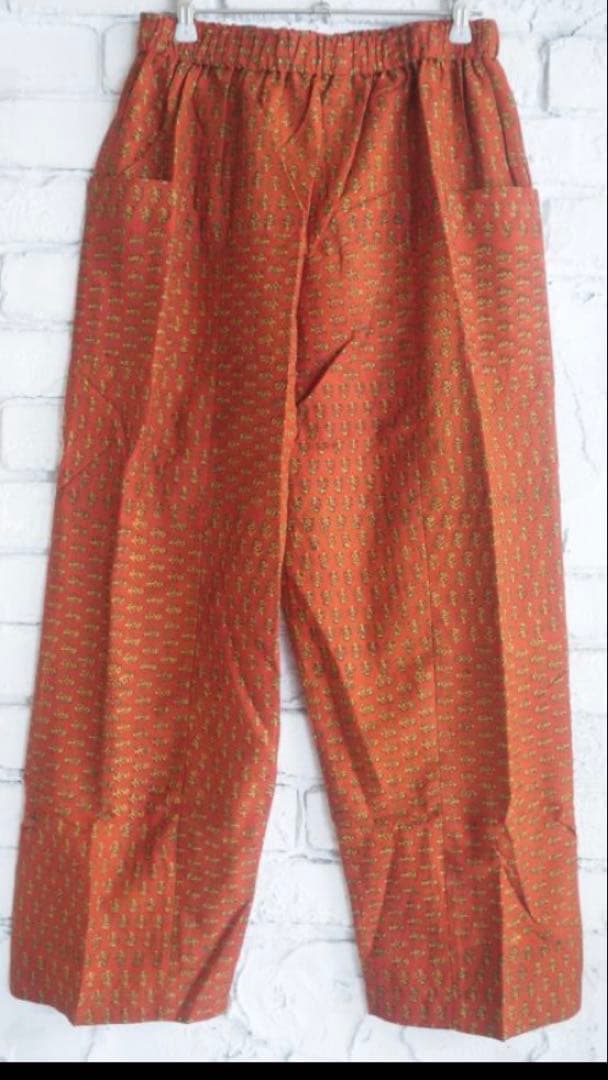 calico インド　アジュラックロンパンツ　M 赤