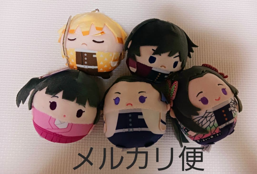 鬼滅の刃　ふわコロりん　胡蝶しのぶ　胡蝶カナエ　栗花落カナヲ　我妻善逸　冨岡義勇