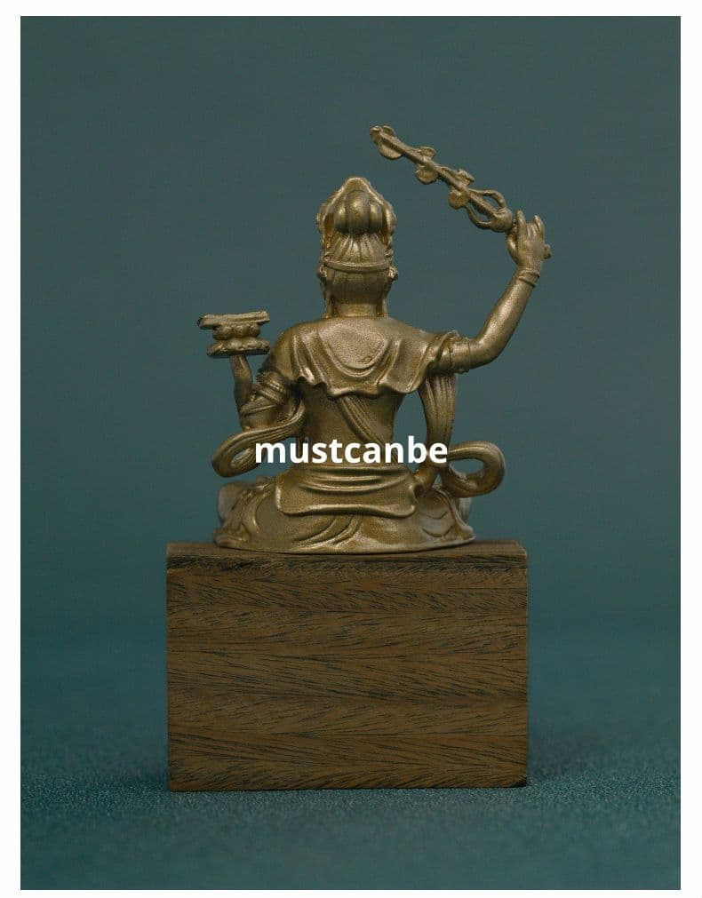 仏教美術 仏像 文殊菩薩仏像 銅製品 銅器 工芸品 置物