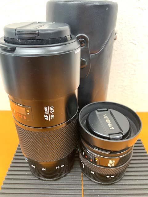 MINOLTA Zoom 35-70& 70-210mm ソニーAマウント対応