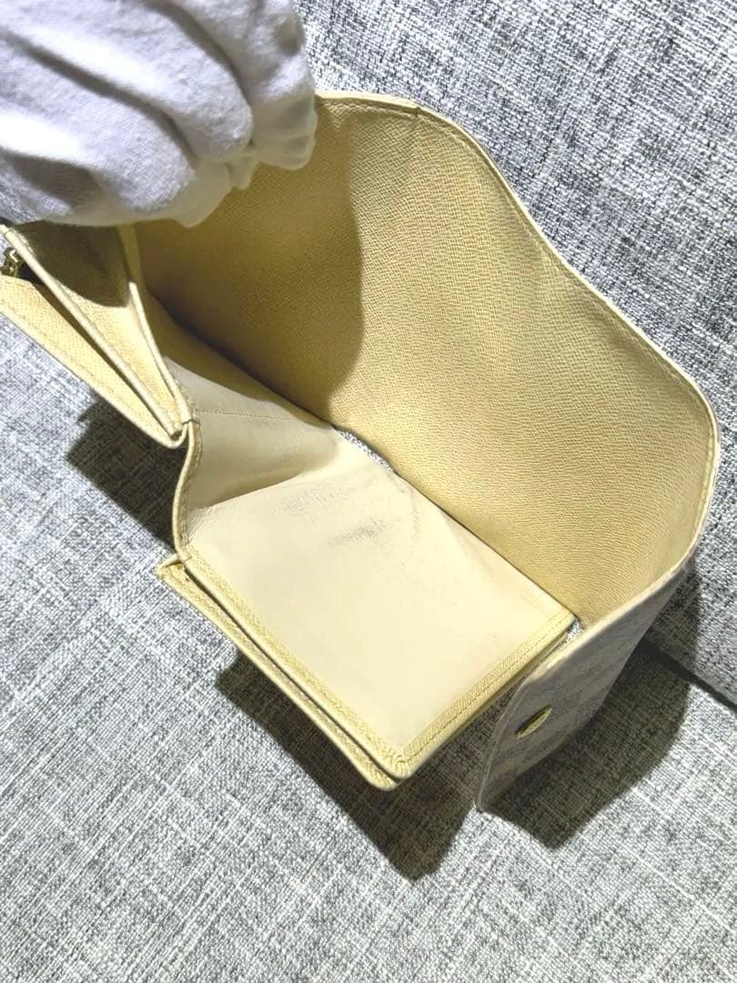 ルイヴィトン LOUIS VUITTON 三つ折り財布 ダミエ・アズール 財布