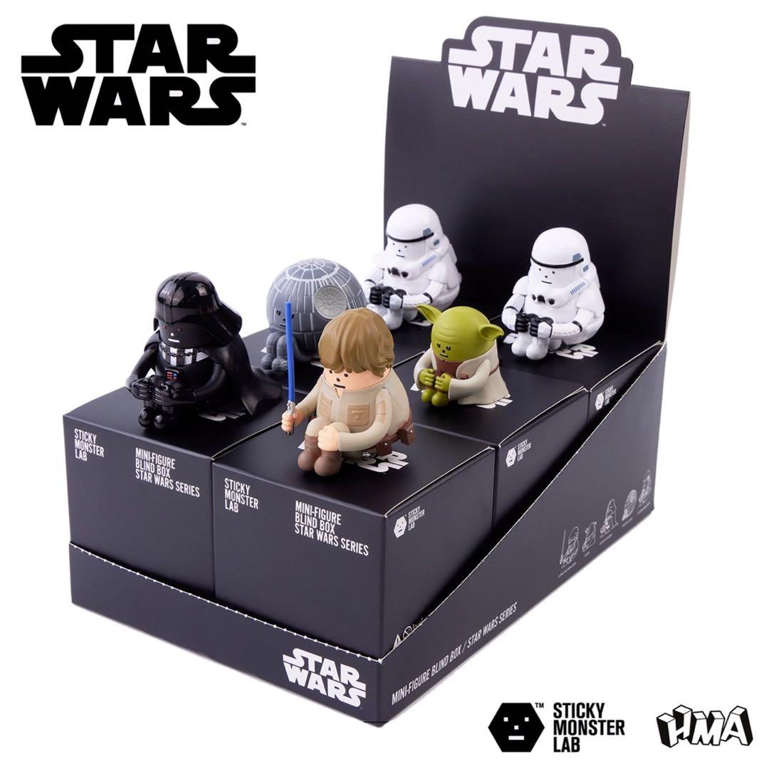 限定値下げ中！！スターウォーズ　スティッキーモンスターラボ　ボックス　6体セット