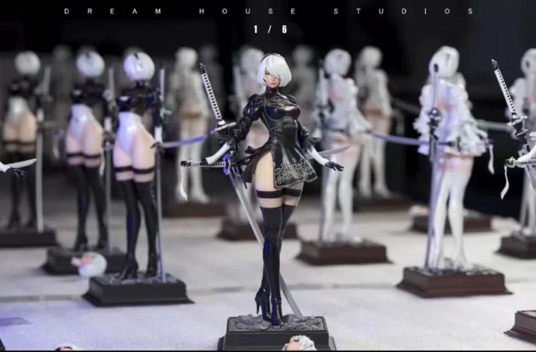 ニーア オートマタ 2B DreamHouse フィギュア ガレージ スタチュー