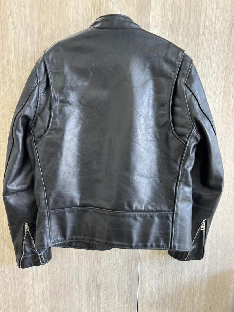 美品 Schott 641XX シングルライダースジャケット 38 ブラック